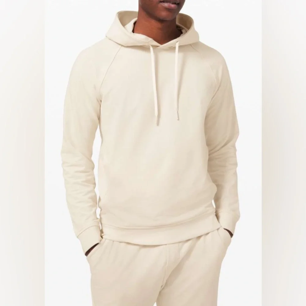 NWOT Lululemon City Sweat Pullover Hoodie French Terry White Opal